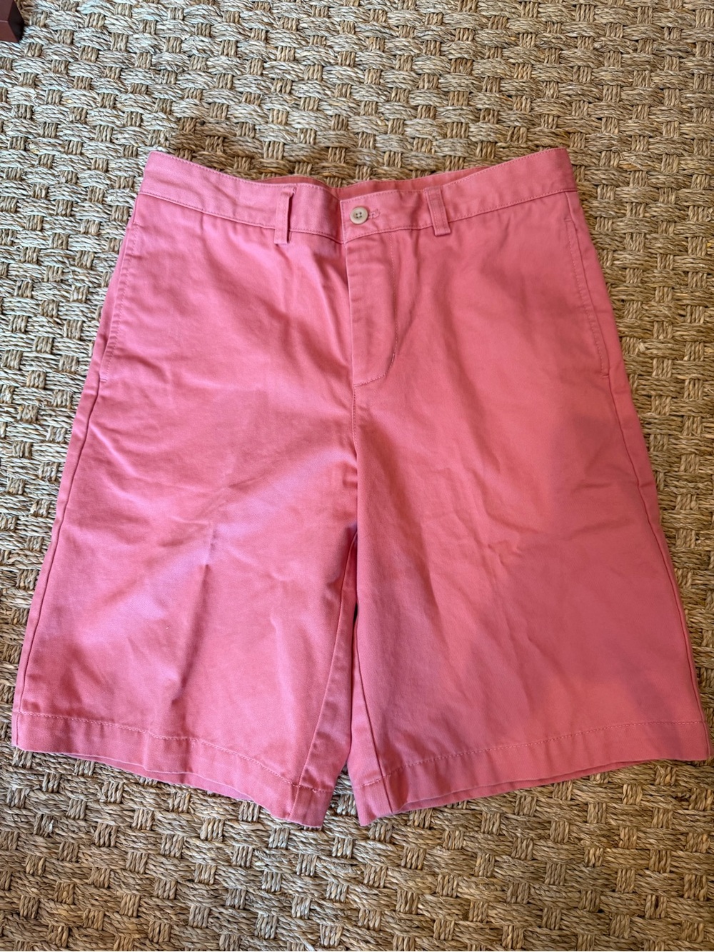 Vineyard Vines Classic Pink Flat-Front Shorts